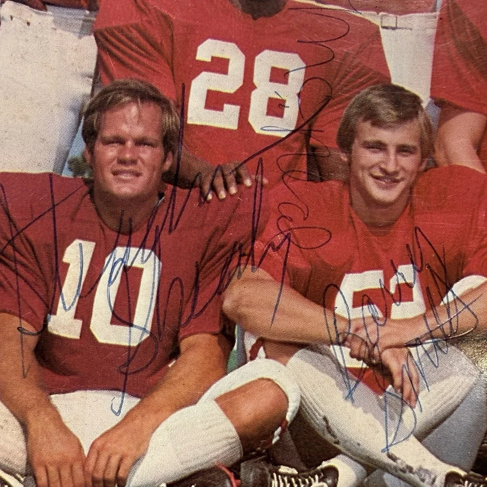 1979 Alabama Crimson Tide Rockin Rollin Program Bryant Denny Signed Team